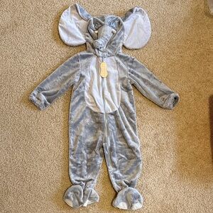 Halloween toddler Costume Charming Gray Elephant Onepiece